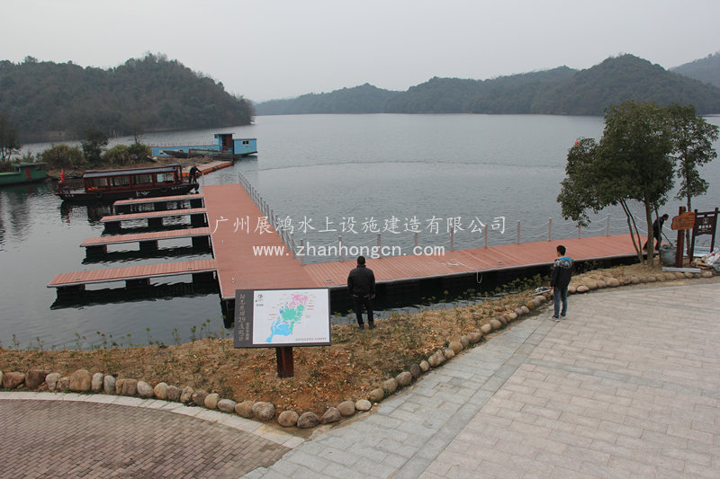江西省武寧縣花源谷景區浮動碼頭